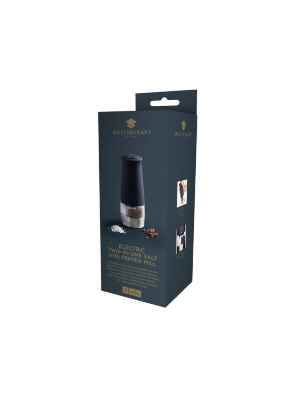 MasterClass Electric Dual Salt & Pepper Mill