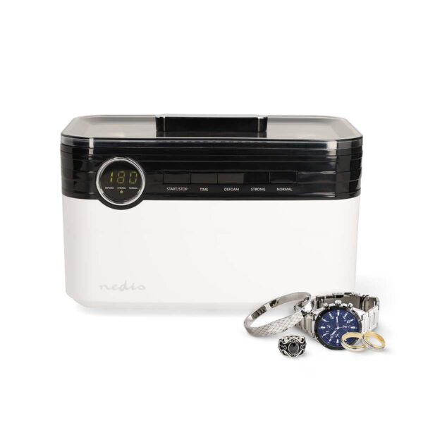 Nedis Ultrasonic Jewellery Cleaner | 1800 ml Tank | 3 Settings