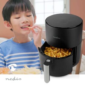 Nedis Hot Air Fryer 3.0L - Timer 60min