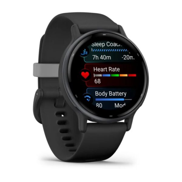 Garmin Vivoactive® 5 Music - Black - Slate Grey