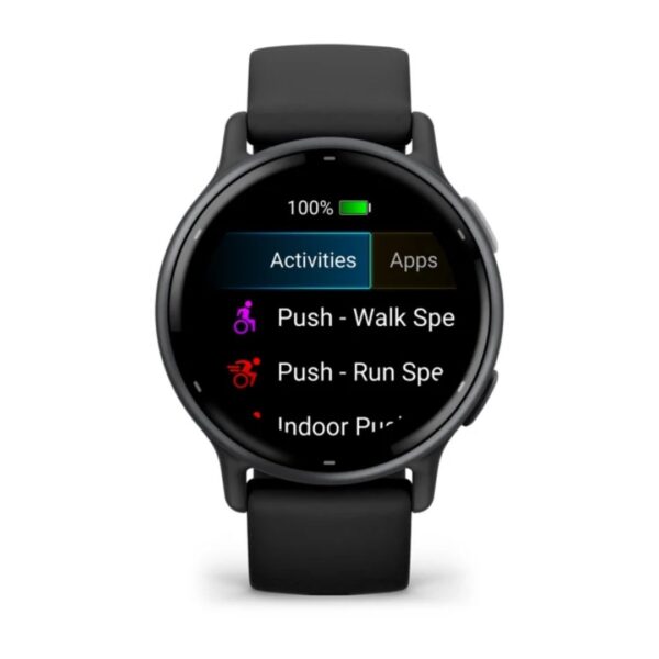 Garmin Vivoactive® 5 Music - Black - Slate Grey