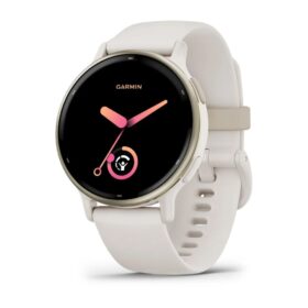 Garmin Vivoactive® 5 Music - Gold - Ivory.