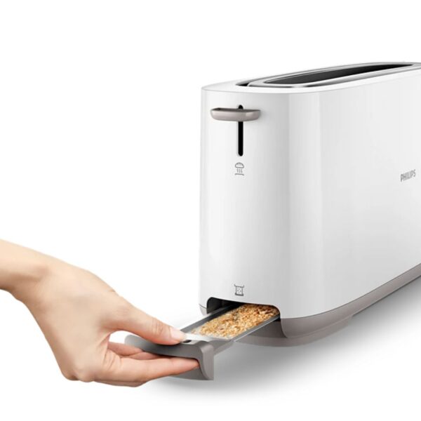 Philips Daily Collection Toaster | Long Shot | White