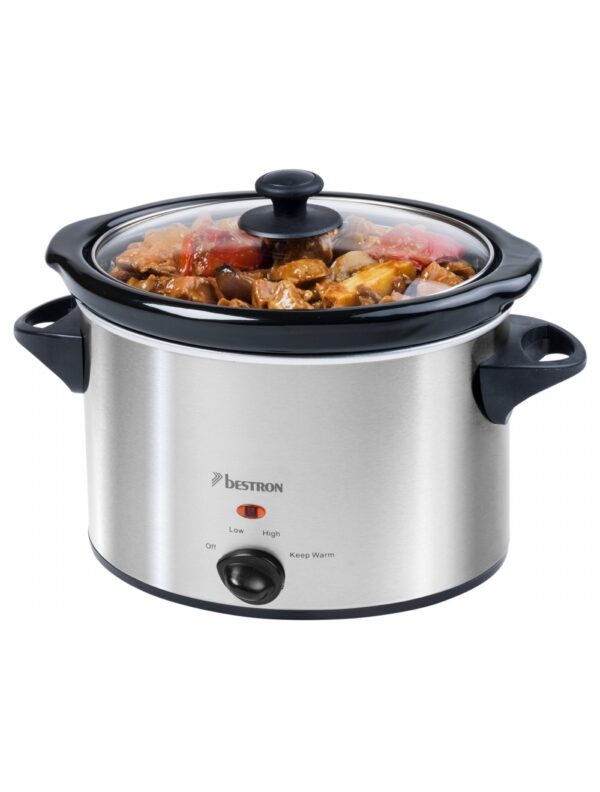 Bestron Slowcooker | 3.5L | 180W | RVS