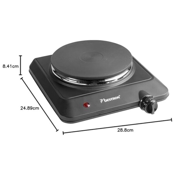 Bestron Electrical Hot Plate | 1500W | Diameter 18cm