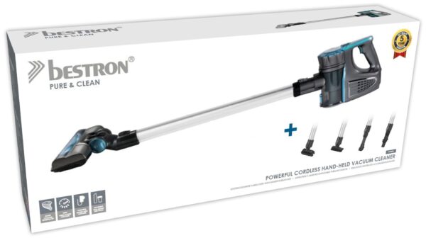 Bestron Powerful Cordless Hand-held Vacuum Cleaner