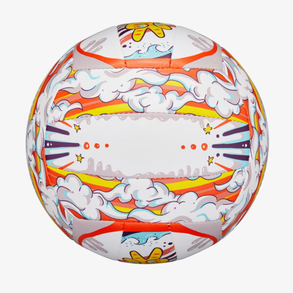 Wilson-Outdoor-Volleyball-Graffity-Peace-White-Orange