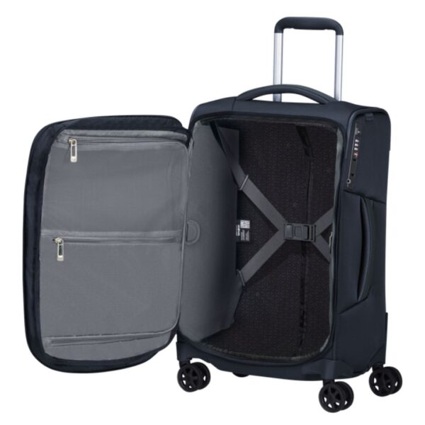 Samsonite Respark Spinner | 4 Wheels | Expandable - 55cm | Midnight Blue