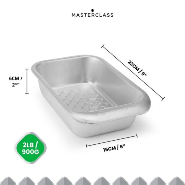 97082_9_MasterClass Recycled Aluminium Loaf Tin