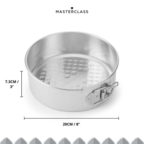 MasterClass Recycled Aluminium Springform Cake Tin - 20cm