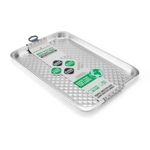 MasterClass Recycled Aluminium Large Baking Tray - 40x27cm