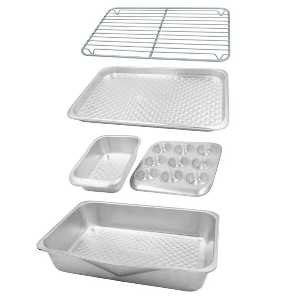 MasterClass Recycled Aluminium Stacking Baking Set - 5pc