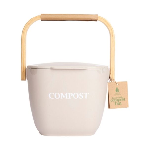 Natural Elements Eco-Friendly Bamboo Fibre Compost Bin