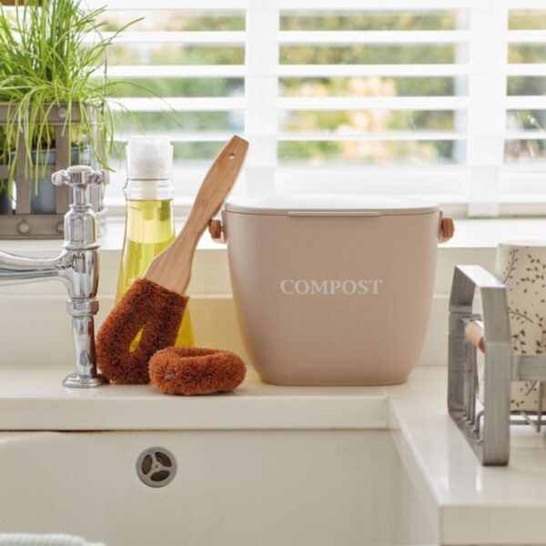 Natural Elements Eco-Friendly Bamboo Fibre Compost Bin