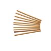 Natural Elements Reusable Bamboo Straw Set - 10pcs with Cleaning Brush