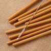 Natural Elements Reusable Bamboo Straw Set - 10pcs with Cleaning Brush