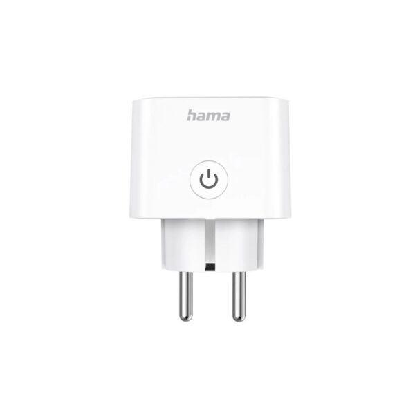 Hama Smart Wi-Fi Socket | Matter Support | Voice Control | 3.680W