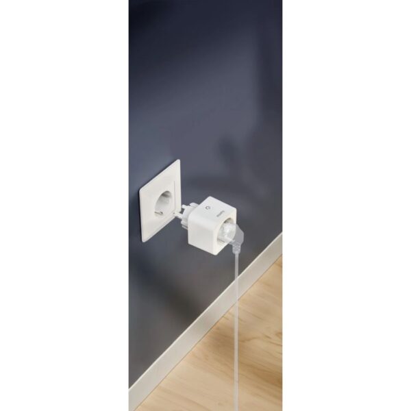 Hama Smart Wi-Fi Socket | Matter Support | Voice Control | 3.680W