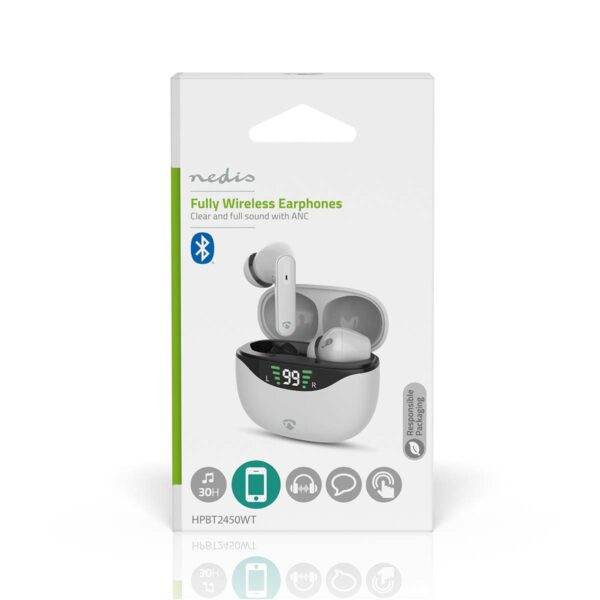 Nedis Wireless Earphones | ANC | 24H Playtime |Bluetooth®