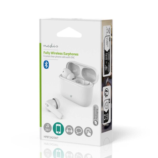 Nedis Wireless Earphones | ENC | 24H Playtime | Bluetooth®