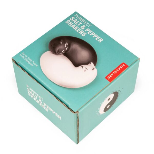 Kikkerland Purrfect Salt & Pepper Shakers