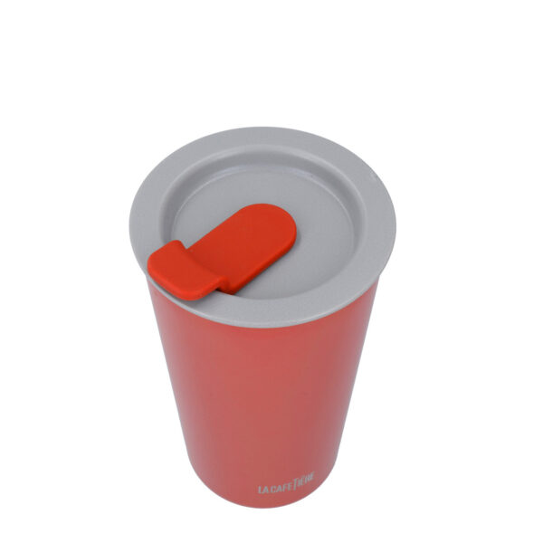 La Cafetière Pavia Insulated Travel Mug | 400ml | Red