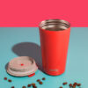 La Cafetière Pavia Insulated Travel Mug | 400ml | Red