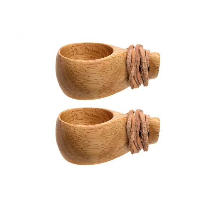 Atom Mini Wooden Cup 35ml | 2pcs.