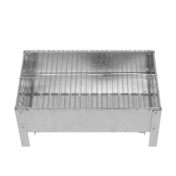 Mustang Steel Charcoal Grill | 6 skewers
