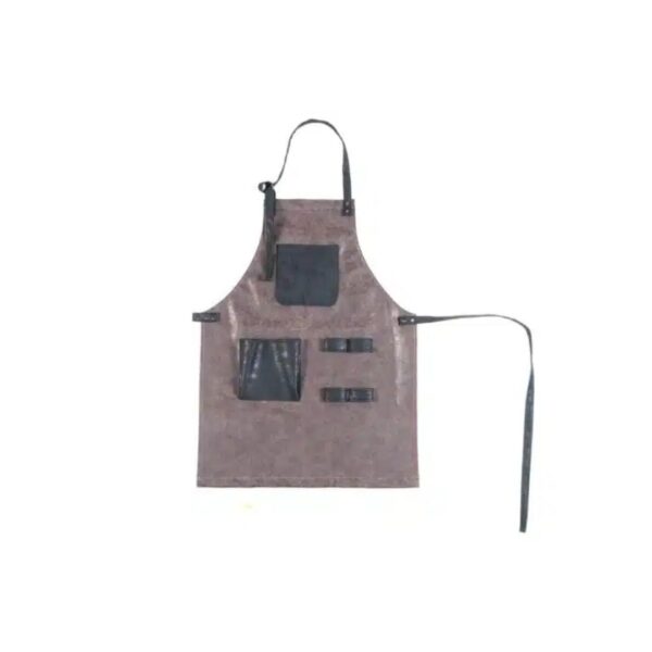 Mustang Grill Apron | Imitation Leather | Grey