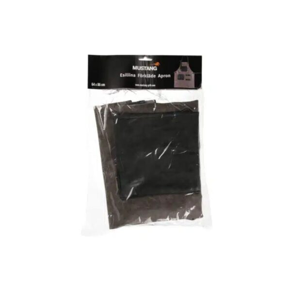 Mustang Grill Apron | Imitation Leather | Grey - Image 2