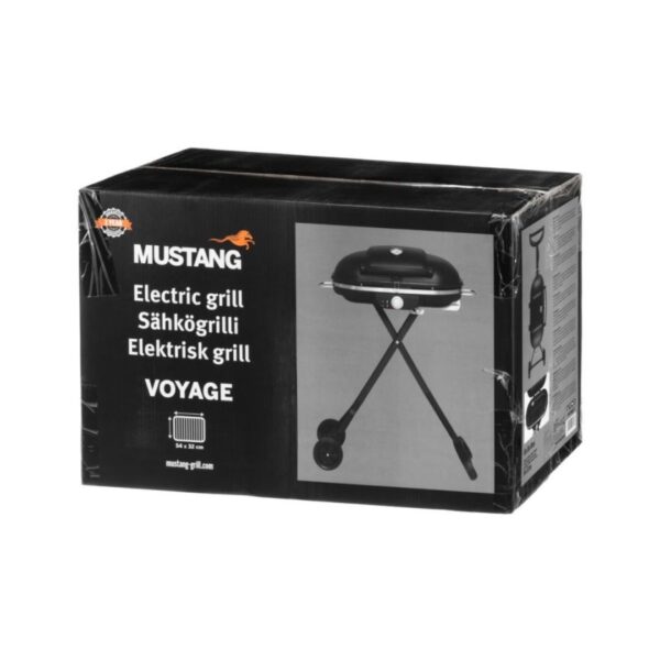 Mustang Electric Grill Voyage | 2400W | 54x32cm - Image 7