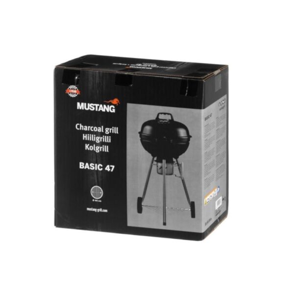 Mustang Charcoal Grill Basic 47 | Ash Bowl | Diameter 44cm - Image 5