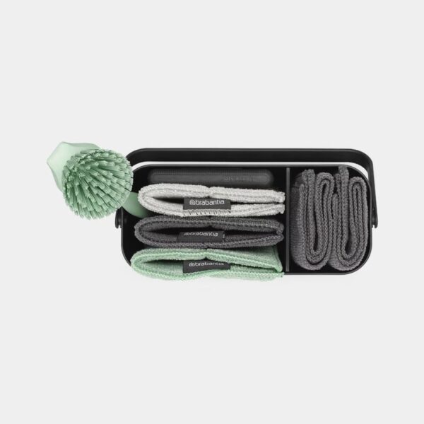 Brabantia SinkSide Cleaning Set | 8pcs. | Dark Grey - Image 4