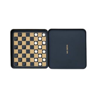 Iron & Glory Game On Magnetic Travel Checkers