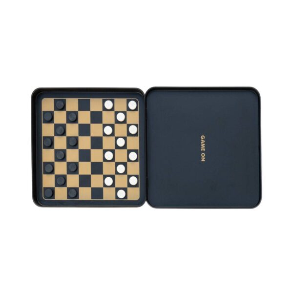 Iron & Glory Game On Magnetic Travel Checkers