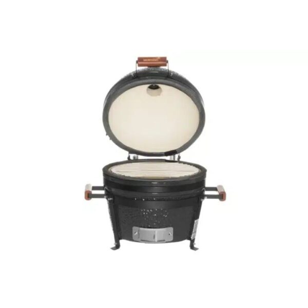 Mustang Charcoal Grill Kamado S | Cast Iron Grid | Grid Diameter 32.5cm - Image 2