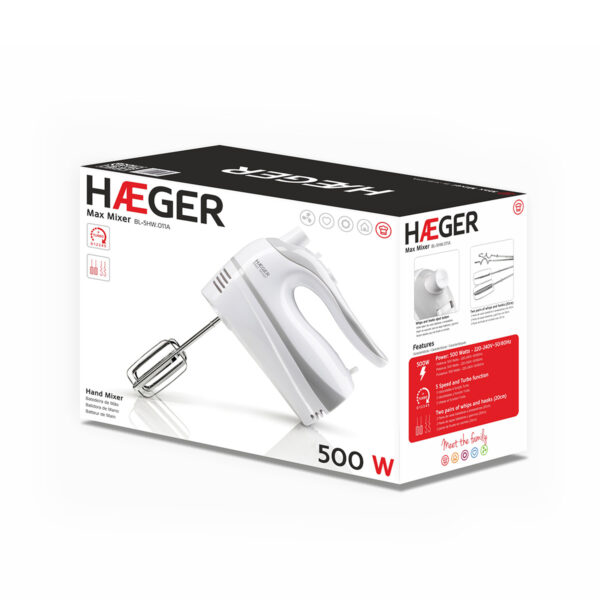 Haeger "Max Mixer" Mixer 500W - Image 3