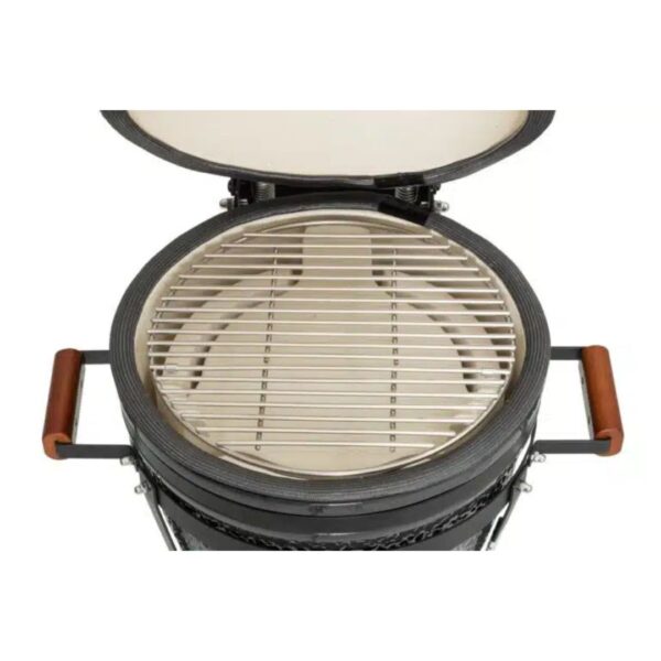Mustang Charcoal Grill Kamado S | Cast Iron Grid | Grid Diameter 32.5cm - Image 3