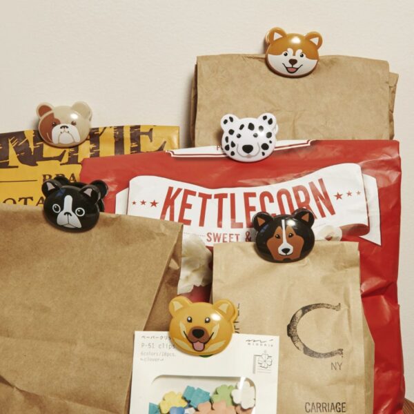 Kikkerland Bag Clips Doggie - Set 6pcs. - Image 2