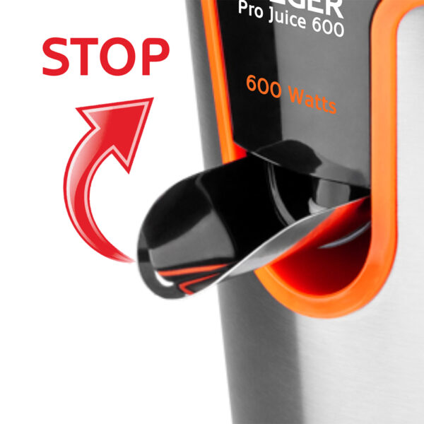Haeger Pro Citrus Juicer | Stainless Steel | 600W - Image 3