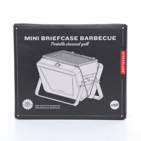 Kikkerland Mini Briefcase Barbecue - Image 3