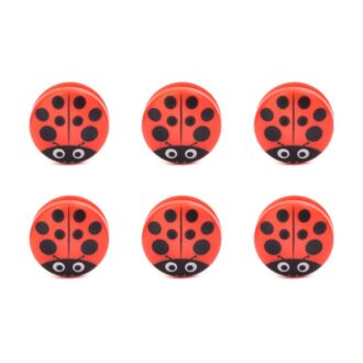 Kikkerland Bag Clips Ladybug - Set 6pcs.