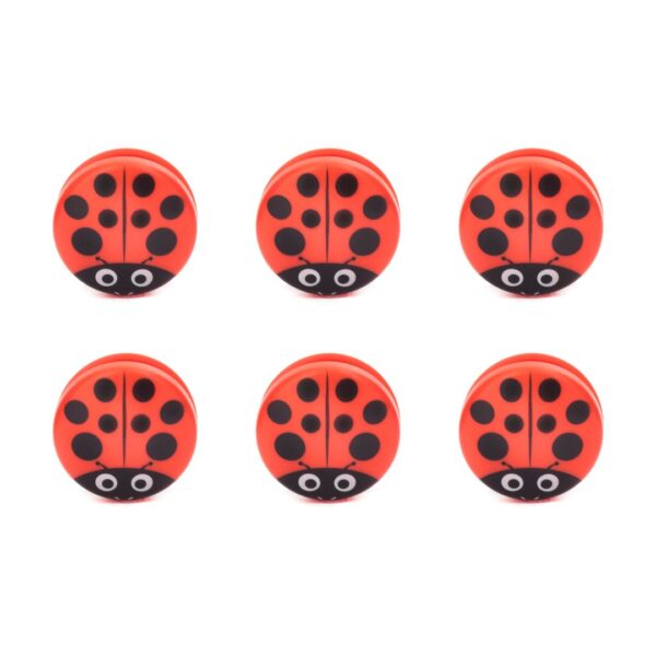 Kikkerland Bag Clips Ladybug - Set 6pcs.