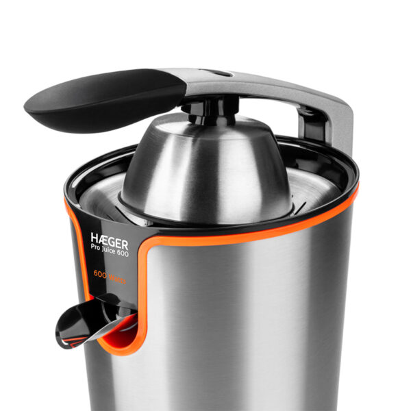 Haeger Pro Citrus Juicer | Stainless Steel | 600W - Image 2