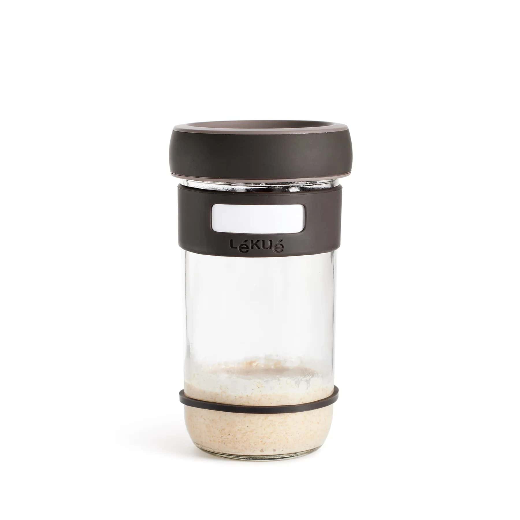 Lékué Sourdough Starter Kit | 2 Glass Jars | Spatula - Image 6