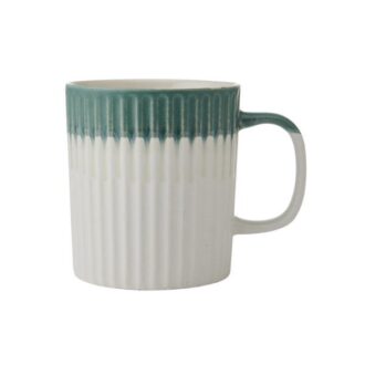 Mikasa Textured Stoneware Mug | 410ml | Green