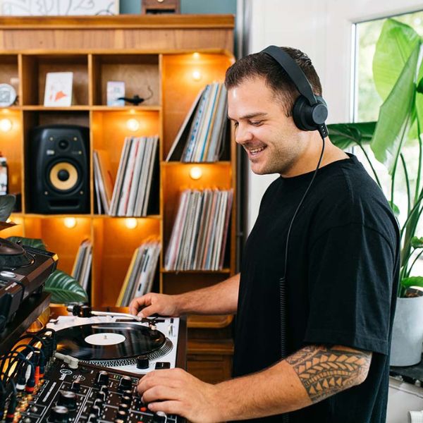 Lenco LS-3810WH - Direct Drive Turntable | USB Recording | White - Image 8