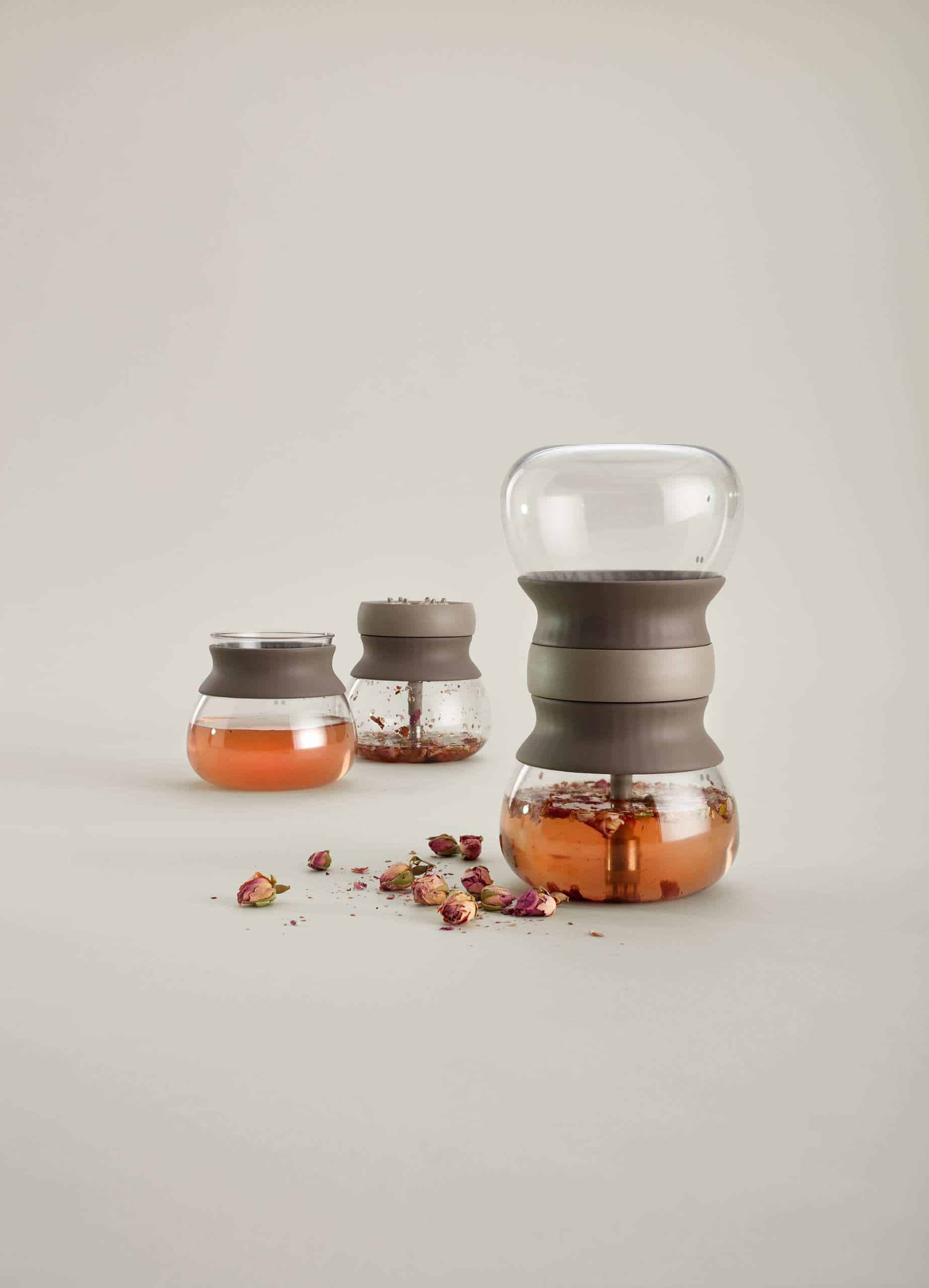 Lékué Calm Tea Infuser | 500ml | Hourglass Style