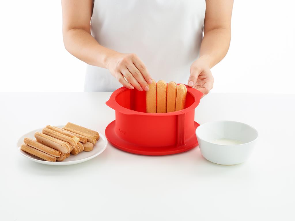 Lékué Springform Pan Charlotte | 18cm | Ceramie Base - Image 3